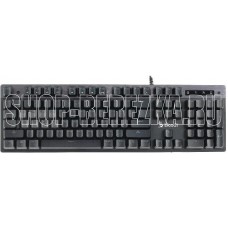 A4TECH Клавиатура B500N серый USB for gamer LED кабель 1.8м
