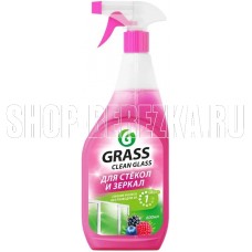 GRASS 125241 Clean Glass блеск стекол и зеркал (лесные ягоды) (флакон 600мл)