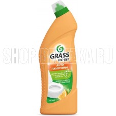 GRASS 126060 WC-GEL для чистки сантехники аромат цитруса (флакон 750мл)