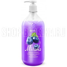 GRASS 126301 Milana черника в йогурте с дозатором (флакон 1000мл)