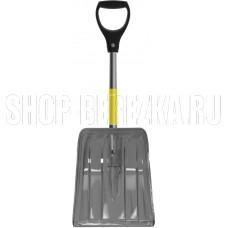 LUCKY WAY LBPKN002 85*31*8 ковш ПК №1 дымчатый Авто/черенок алюминий желтый с накладкой/D-ручка черная