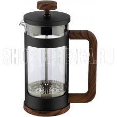 LEONORD Френч-пресс Foresta Nera, объём: 350 мл, с ручкой под дерево soft-touch (108369)