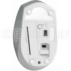 GENIUS Мышь беспроводная NX-8000S BT/Bluetooth 5.3/бесшумная/1200 dpi/BlueEye/3 кнопки/USB-приемник/2,4 ГГц/батарея AA/белый (31030034400)