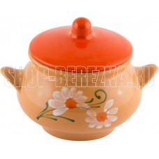 БОРИСОВСКАЯ КЕРАМИКА Горшок для жаркого 0,95 л. Русский (006807)