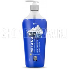 GRASS 125460 Milana MEN Таинственная арктика с маслом эвкалипта (750мл)