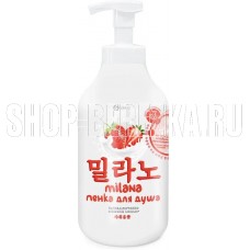 GRASS 125464 MILANA пенка с экстрактом клубники и молочными протеинами (750мл)