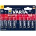 VARTA Батарея LongLife Max Power Alkaline LR6 BL5+3 AA (8шт) блистер
