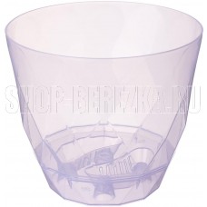 HOMVER Laurel для орхидей D145мм, 1,3л с поддоном (сиреневый транспарент) 221615041/01 HOMVER Laurel для орхидей D145мм, 1,3л с поддоном (сиреневый транспарент) 221615041/01