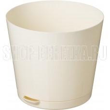 HOMVER Oregano D160мм, 2л с прикорневым поливом (светло-бежевый) 221602425/01 HOMVER Oregano D160мм, 2л с прикорневым поливом (светло-бежевый) 221602425/01