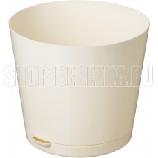 HOMVER Oregano D200мм, 4л с прикорневым поливом (светло-бежевый) 221602625/01 HOMVER Oregano D200мм, 4л с прикорневым поливом (светло-бежевый) 221602625/01