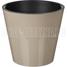 HOMVER Rosemary D160мм, 1,6л с дренажной вставкой (бежевый) 221605427/01