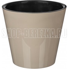 HOMVER Rosemary D200мм, 4л с дренажной вставкой (бежевый) 221600127/01 HOMVER Rosemary D200мм, 4л с дренажной вставкой (бежевый) 221600127/01