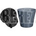 HOMVER Rosemary D200мм, 4л с дренажной вставкой (серый) 221600135/01