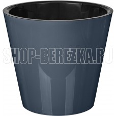 HOMVER Rosemary D230мм, 5л с дренажной вставкой (серый) 221605935/01