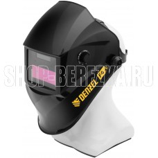 DENZEL Щиток защитный лицевой (маска сварщика) F4, см. окно 90х35, DIN4/9-13// 89715