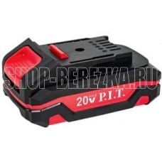 P.I.T. Аккумулятор OnePower PH20-2.0 (20В, 2Ач, Li-Ion, индикация заряда, плата, 5контактов)