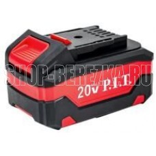 P.I.T. Аккумулятор OnePower PH20-4.0 (20В, 4Ач, Li-Ion, индикация заряда, плата, 5контактов)