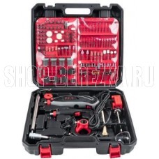 P.I.T. Гравер электрич. PMG200-С1 МАСТЕР (150Вт, борм.12В,ц.2,4/3,5мм,ск.10-33тыс.об/мин,350 предм.)