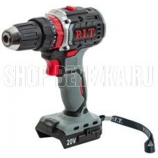 P.I.T. Дрель ударная аккум. бесщёточная PSB20H-10C X-DRIVER SOLO (20В, 40Нм, патрон 10 мм, 2 ск)