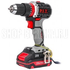 P.I.T. Дрель ударная аккум. бесщёточная PSB20H-10C/1 X-DRIVER (20В, 40Нм, 10мм, 2ск, 1х2Ач, ЗУ,кейс)