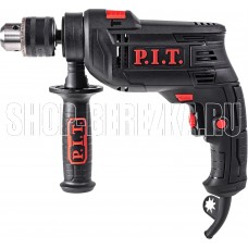 P.I.T. Дрель ударная электрич. PSB13-C6 (650Вт, ключ. патрон 13мм, 0-3000 об/мин, 0-48000 уд/мин)