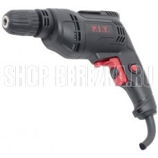 P.I.T. Дрель электрич. PBM10-C (550Вт, БЗП 10мм, 0-3300 об/мин, фиксатор оборотов, скоба для ремня)