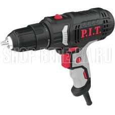 P.I.T. Дрель-шуруповерт электрич. PBM10-C3 (400Вт, 35Нм, рег.18+1, БЗП 10мм, 2ск, 0-550/1850об/мин)