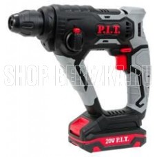 P.I.T. Перфоратор SDS-Plus аккум. PBH20H-18A/1 (20В, 1,4Дж, 2реж, макс Ø18мм, 1акб 2Ач, ЗУ, кейс)