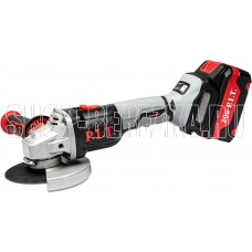 P.I.T. Шлифмашина угловая аккум. бесщёточная PWS20H-125D/1 (20В, 125мм, 3 ск, 1 акб 4,0Ач, ЗУ, кейс)