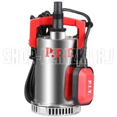 P.I.T. Насос дренажный электрич. PSW600-C (750Вт, чистая вода, напор 9,5м, 158л/мин, нерж. сталь)