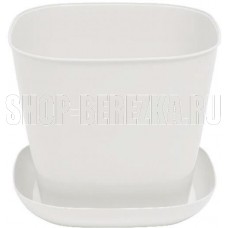 VIOLET квадратное 5,0л. с поддоном (белый) 385006