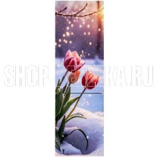 ОРСК 175 B glass TYLPAN 365л белый стекло тюльпан