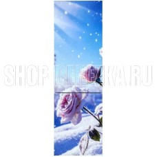 ОРСК 177 B glass ZIMA 380 л белый стекло зима