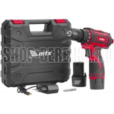 MTX Дрель-шуруповерт аккумуляторная CDS-12, Li-Ion, 12 В//