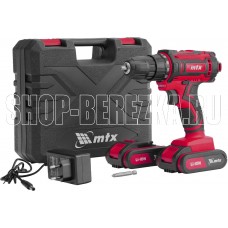 MTX Дрель-шуруповерт аккумуляторная CDS-20, Li-Ion, 20 В//