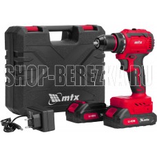 MTX Дрель-шуруповерт аккумуляторная бесщет. CDS-BL-20, Li-Ion, 20 В//