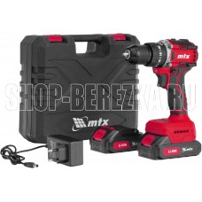 MTX Дрель-шуруповерт аккумуляторная ударная бесщет. CIDS-BL-20, Li-Ion, 20 В//