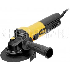 DENZEL Машина шлифовальная угловая AGL125-900, 900 Вт, 125мм, 11000 об/мин//