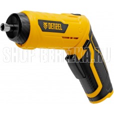 DENZEL Отвертка аккумуляторная CSH-3.6, 54 биты, Li-Ion, 3,6 В//