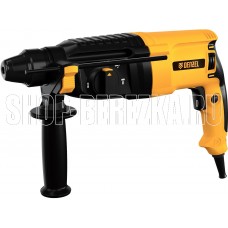 DENZEL Перфоратор электрический RHB-800-26, SDS-plus, 800 Вт, 3 Дж, 4 реж.//