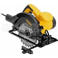 DENZEL Пила циркулярная CSD-165, 1400 Вт, 165 мм//