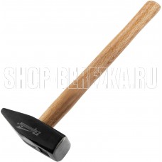 SPARTA Молоток слесарный, 1000 г, квадратный боек, деревянная рукоятка 102185