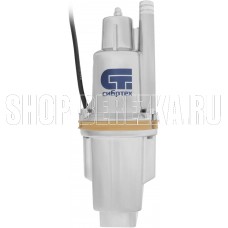 СИБРТЕХ Вибрационный насос СВН300-25, верхний забор, 300 Вт, напор 75 м, 1200 л/ч, кабель 25 м//