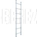 СИБРТЕХ Лестница приставная, 7 ступеней, 97827