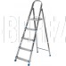 СИБРТЕХ Стремянка, 5 ступеней, стальная, оцинкованная 97837