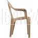 DECORONA DC628120047 DeVeranda садовое 540x535x785 мм, круглая сетчатая спинка, сливочный латте