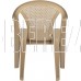 DECORONA DC628120047 DeVeranda садовое 540x535x785 мм, круглая сетчатая спинка, сливочный латте