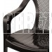 DECORONA DC628120011 DeVeranda садовое 540x535x785 мм, круглая сетчатая спинка, теплый орех