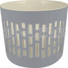 PLAST TEAM PT402210025 БЕРГЕН 1,6л D145мм со вставкой 1,4л серый шторм