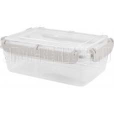 PLAST TEAM PT104310024 БЕРГЕН герметичный с защелками 0,8л пепельный жемчуг